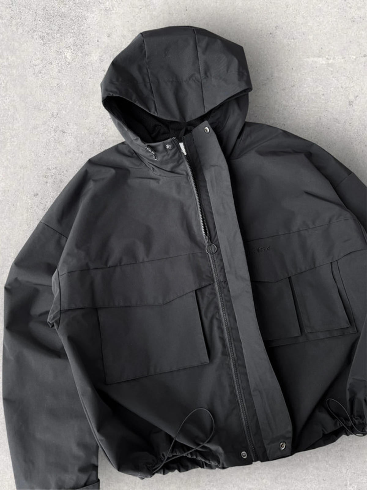 Scuffers Tech Coat Black Size XL