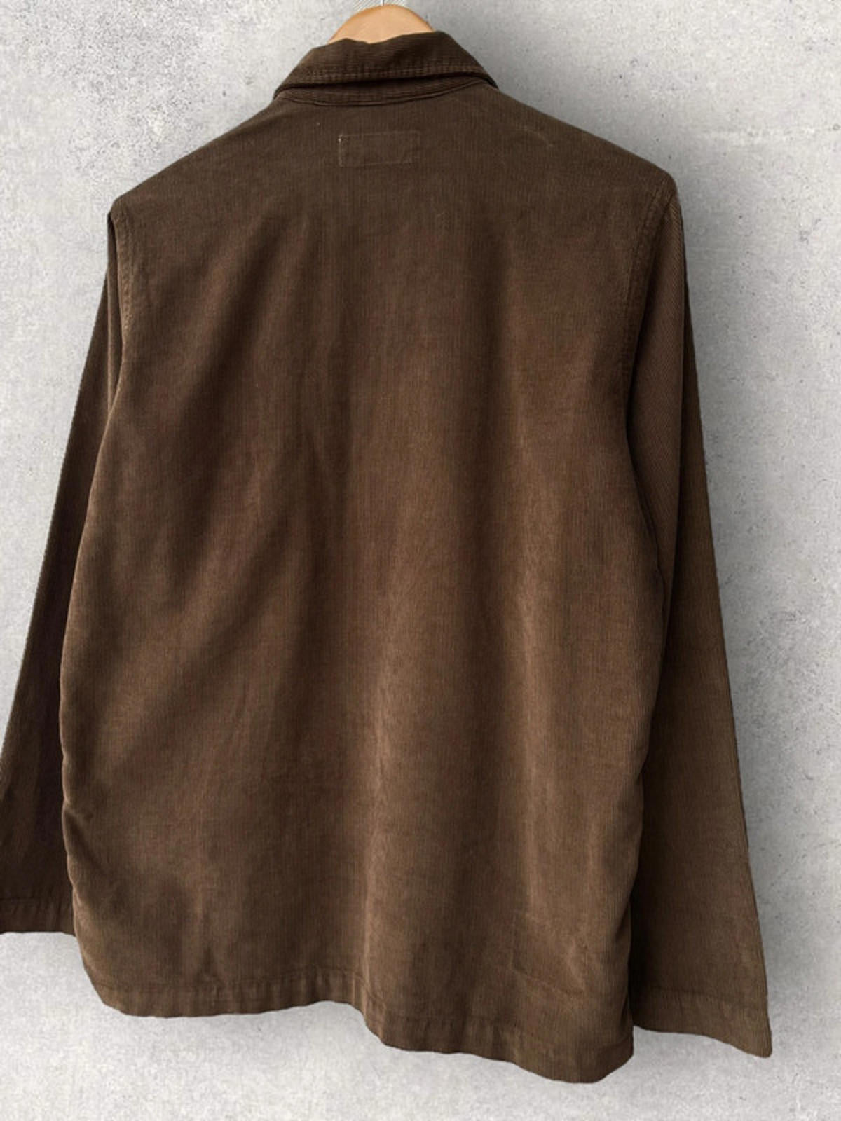 Universal Works Cord Utility Overshirt Brown Size S