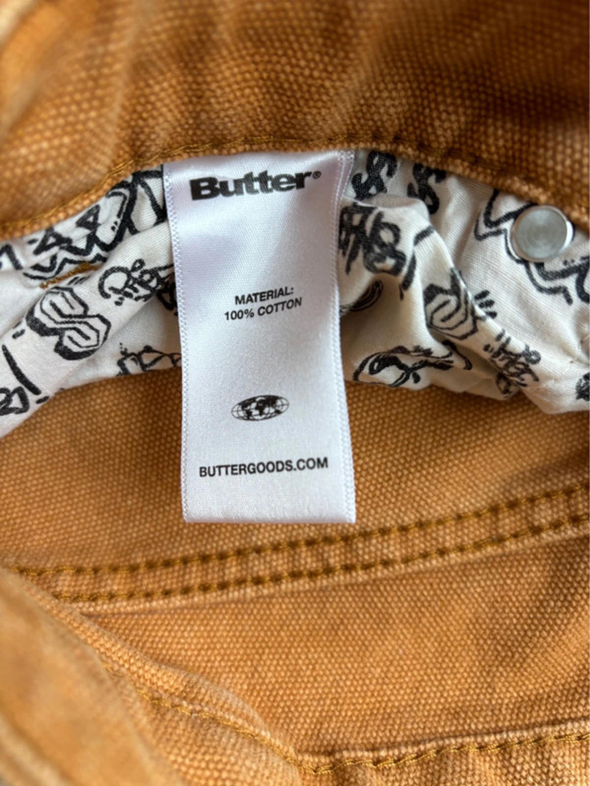 Butter Goods Baggy Santuso Denim Jeans Tan W32
