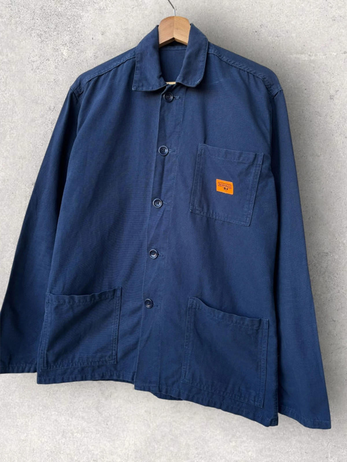 Service Works Classic Chef Overshirt Navy Size S