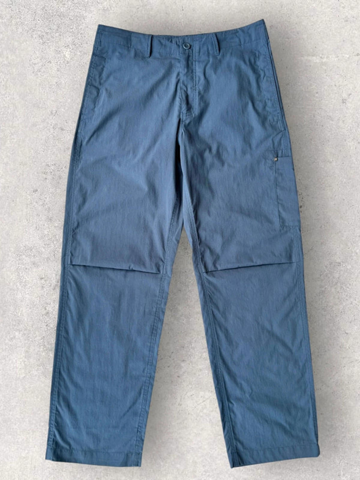 Norse Projects Falke Tab Baggy Trousers Calcite Blue Size M