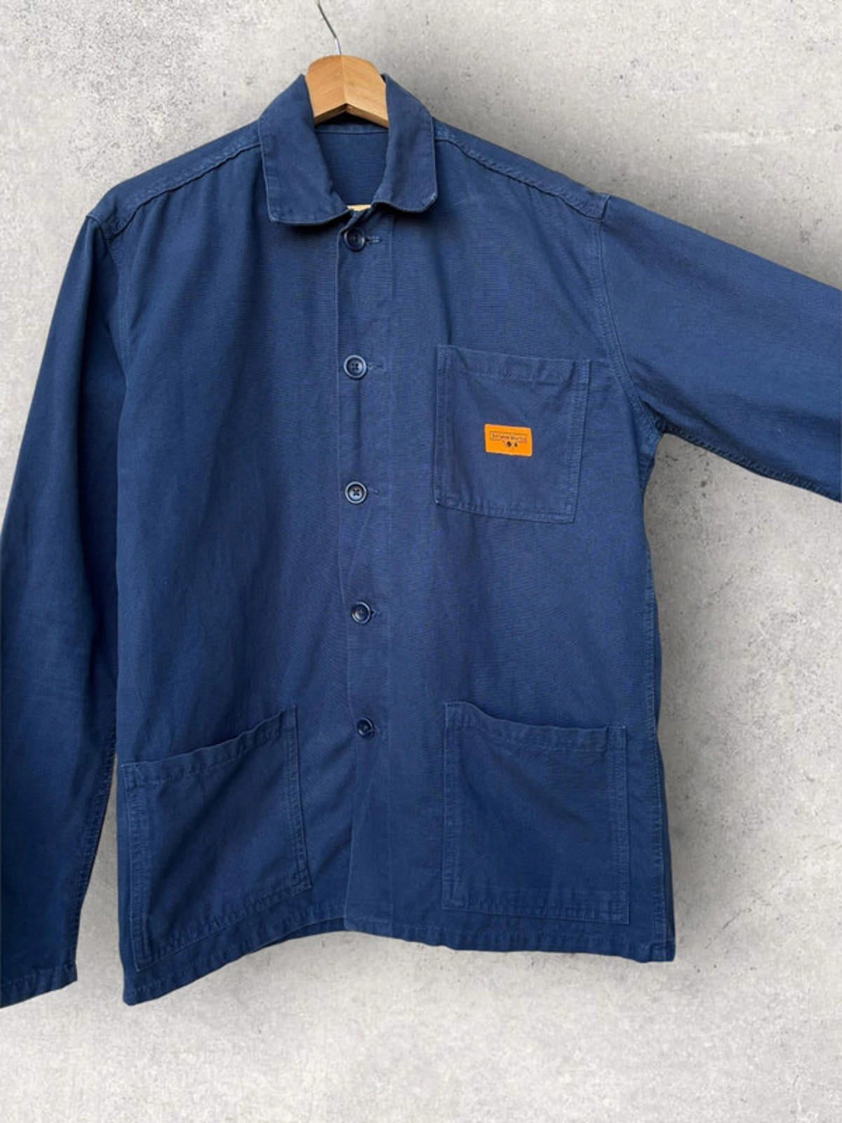 Service Works Classic Chef Overshirt Navy Size S