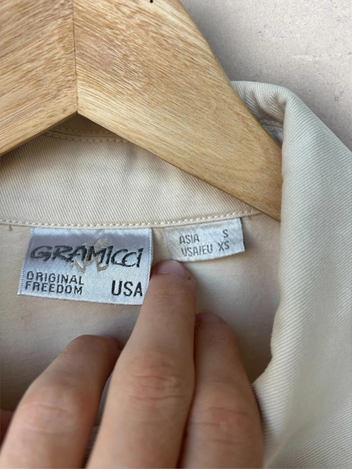 Gramicci Utility Chore Jacket Natural Stone Size S