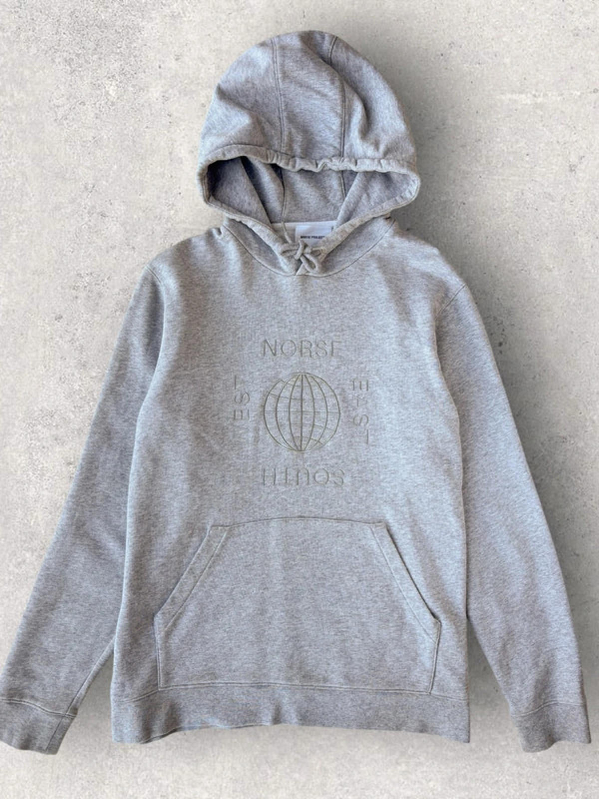 Norse Projects x Matt Luckhurst Limited Hoodie Grey Size S