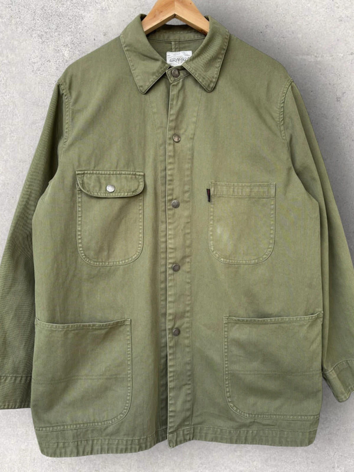 Gramicci Utility Overshirt Olive Size M