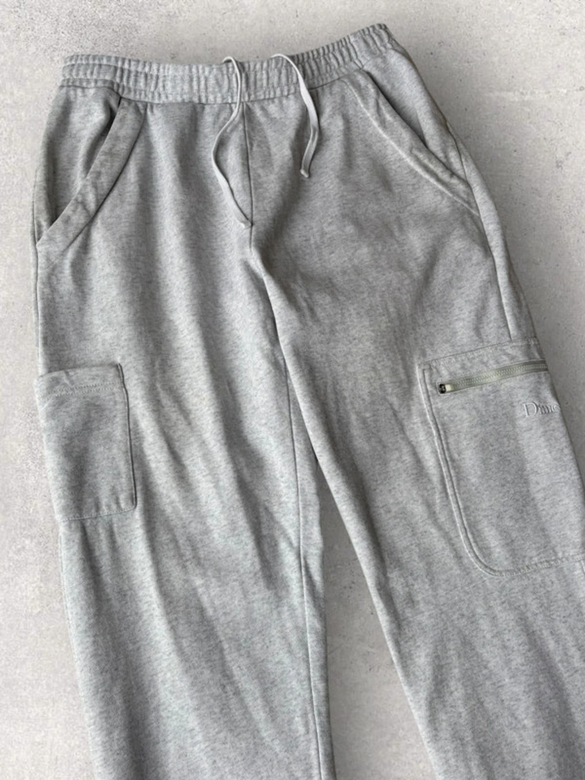 Dime MTL Cargo Joggers Grey Size M