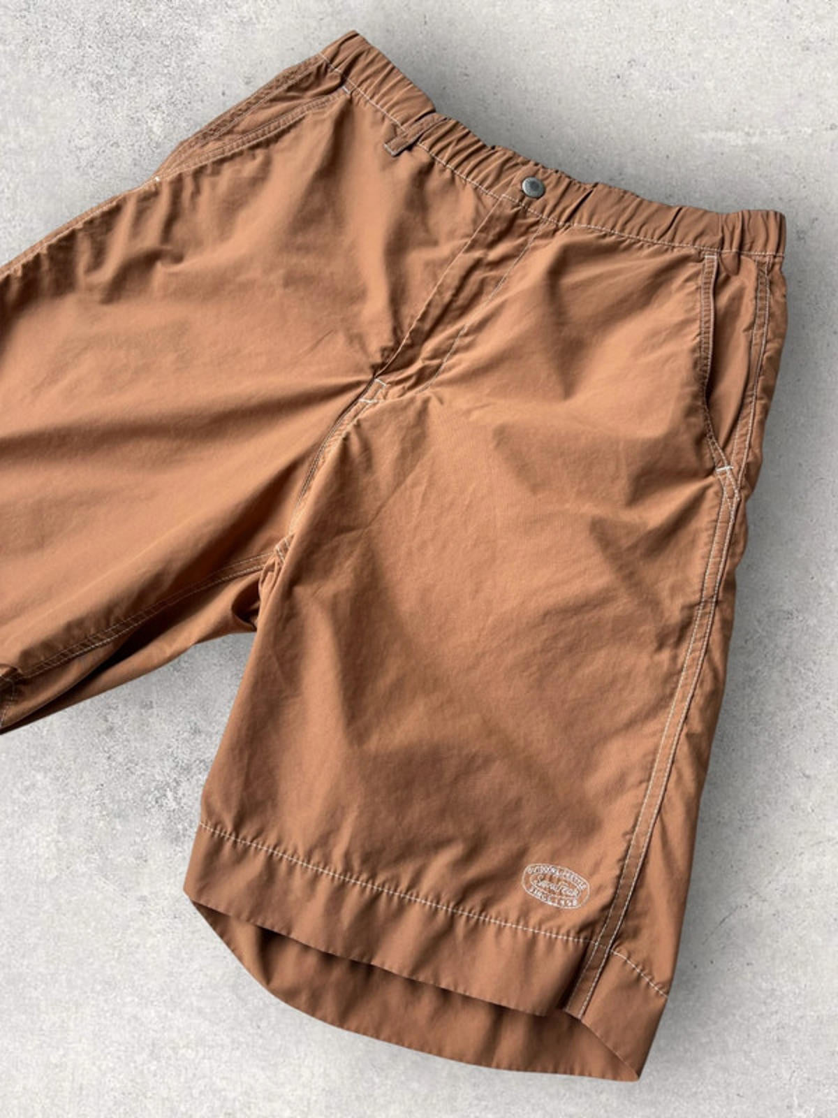 Snow Peak Mountain Cloth Shorts Brown Size M