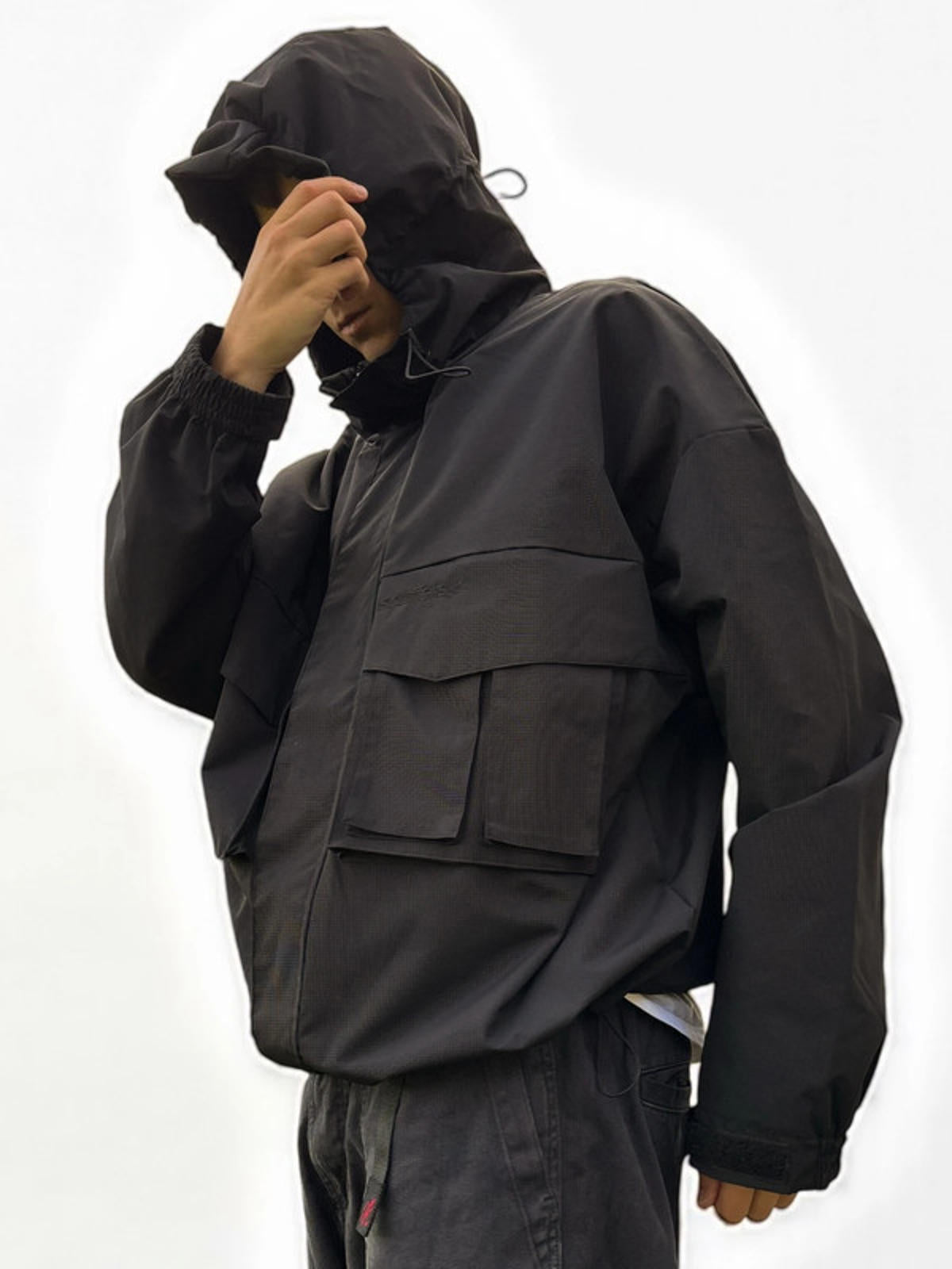 Scuffers Tech Coat Black Size XL