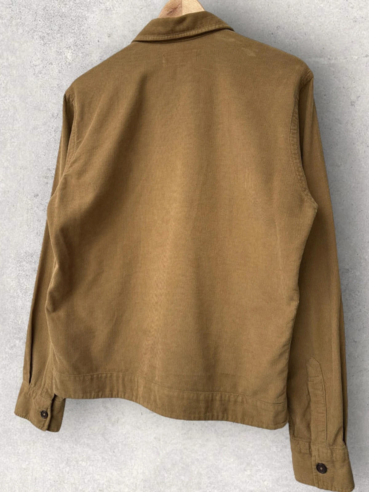 Universal Works Cord Utility Overshirt Tan Size S