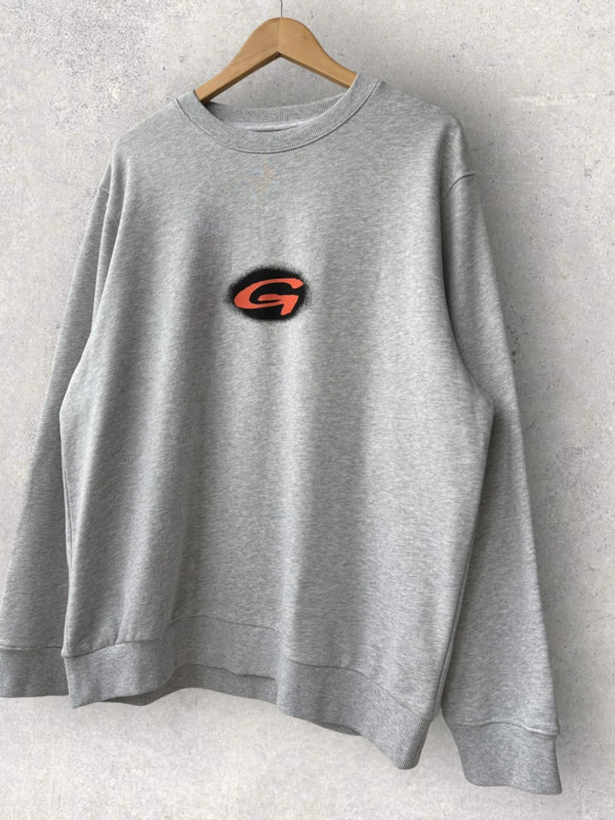BNWT Gramicci G Blur Logo Sweatshirt Grey Size S