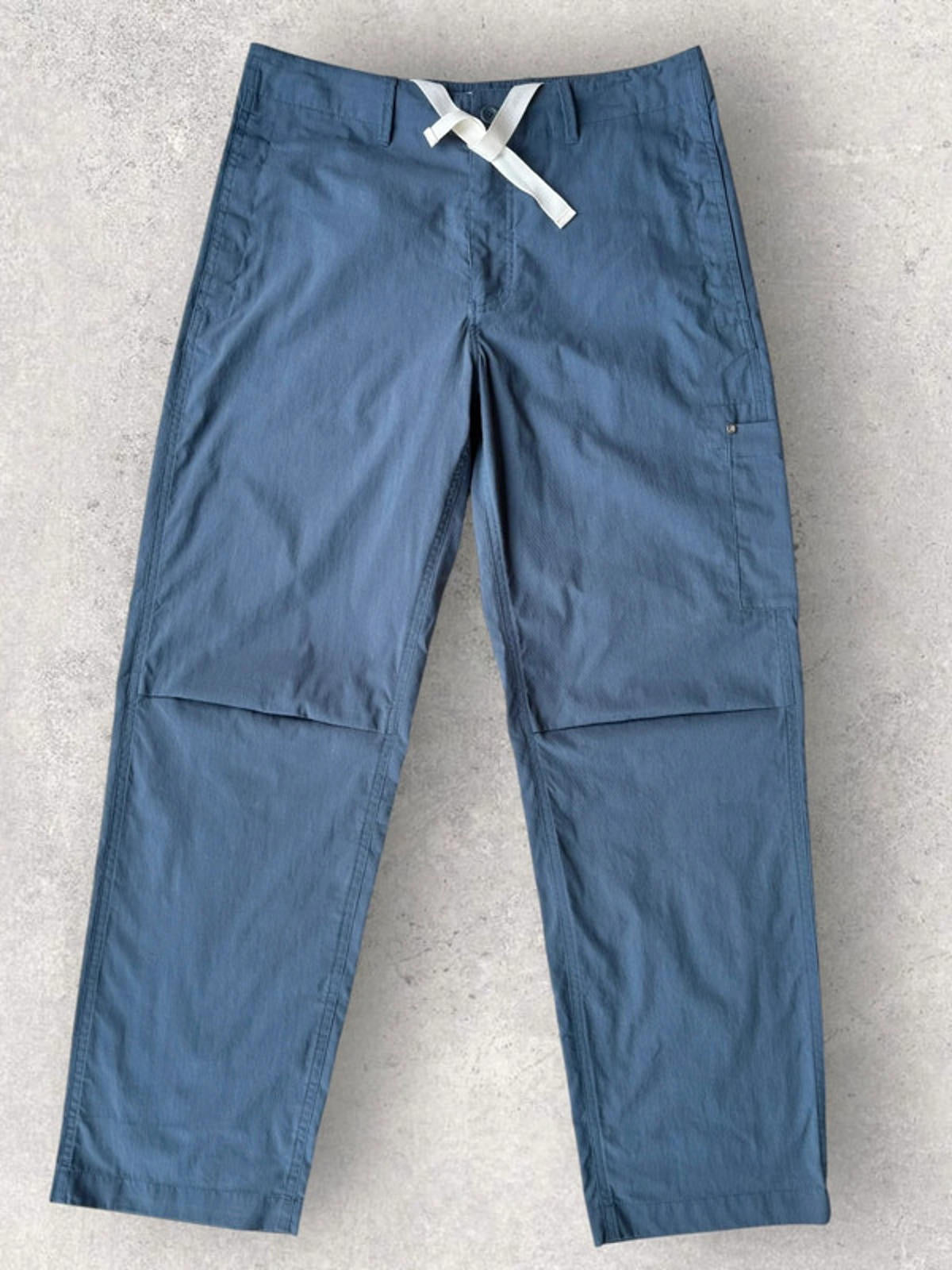 Norse Projects Falke Tab Baggy Trousers Calcite Blue Size M