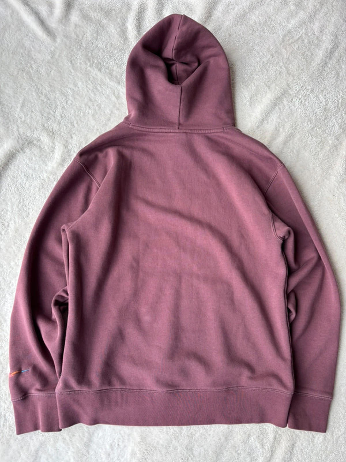 Nike SB Embroidered Hoodie Burgundy Size S