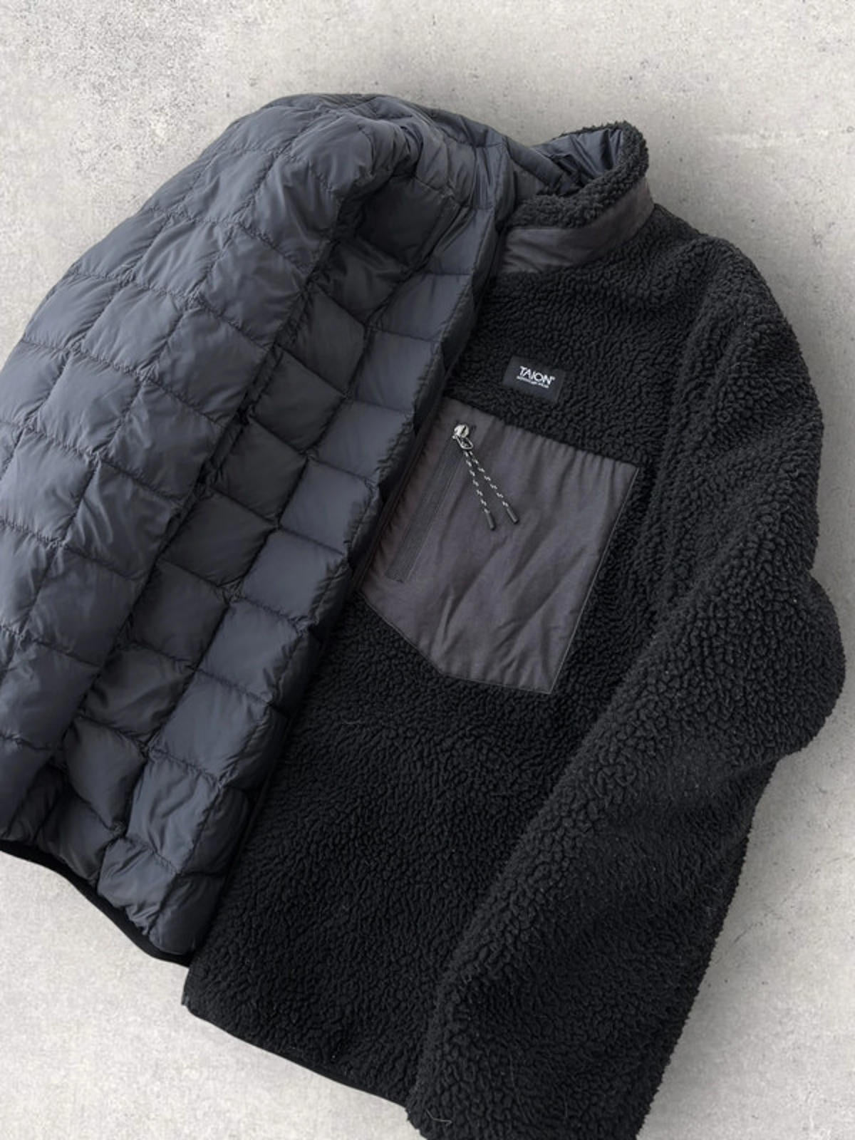 Taion Down X Boa Reversible Jacket Black Size M