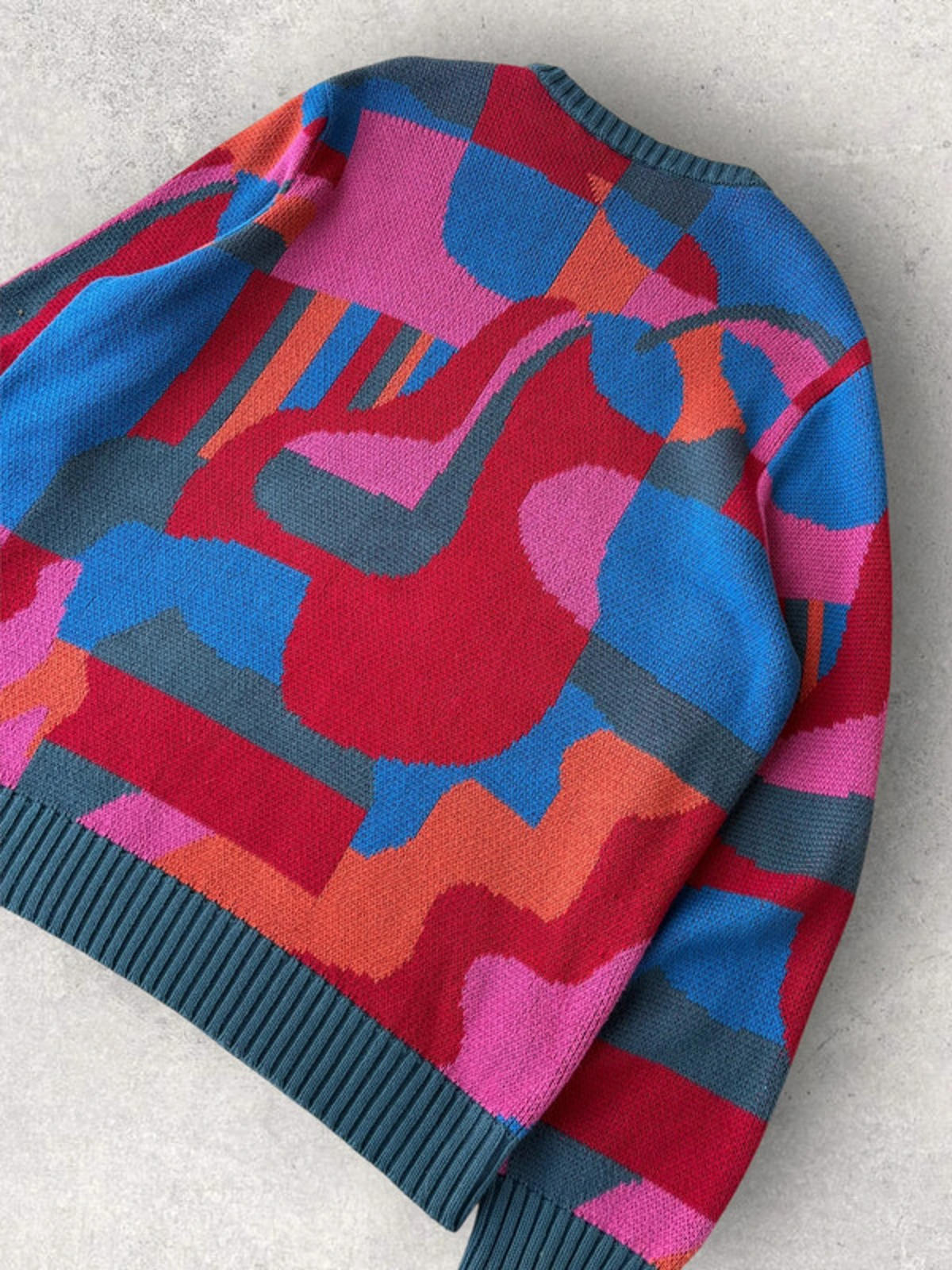 Parra Sitting Pear Knit Jumper Multi Size XL