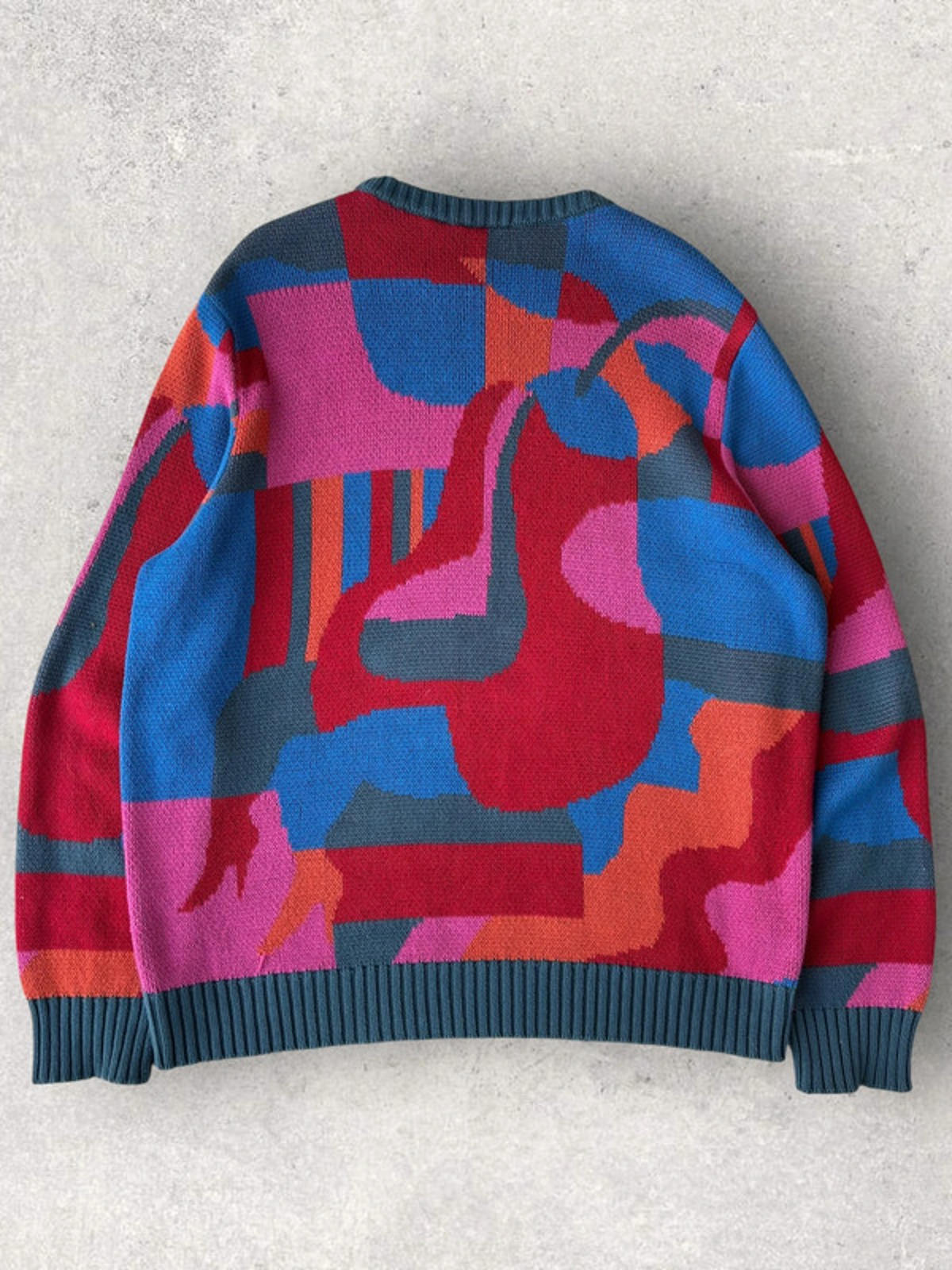 Parra Sitting Pear Knit Jumper Multi Size XL