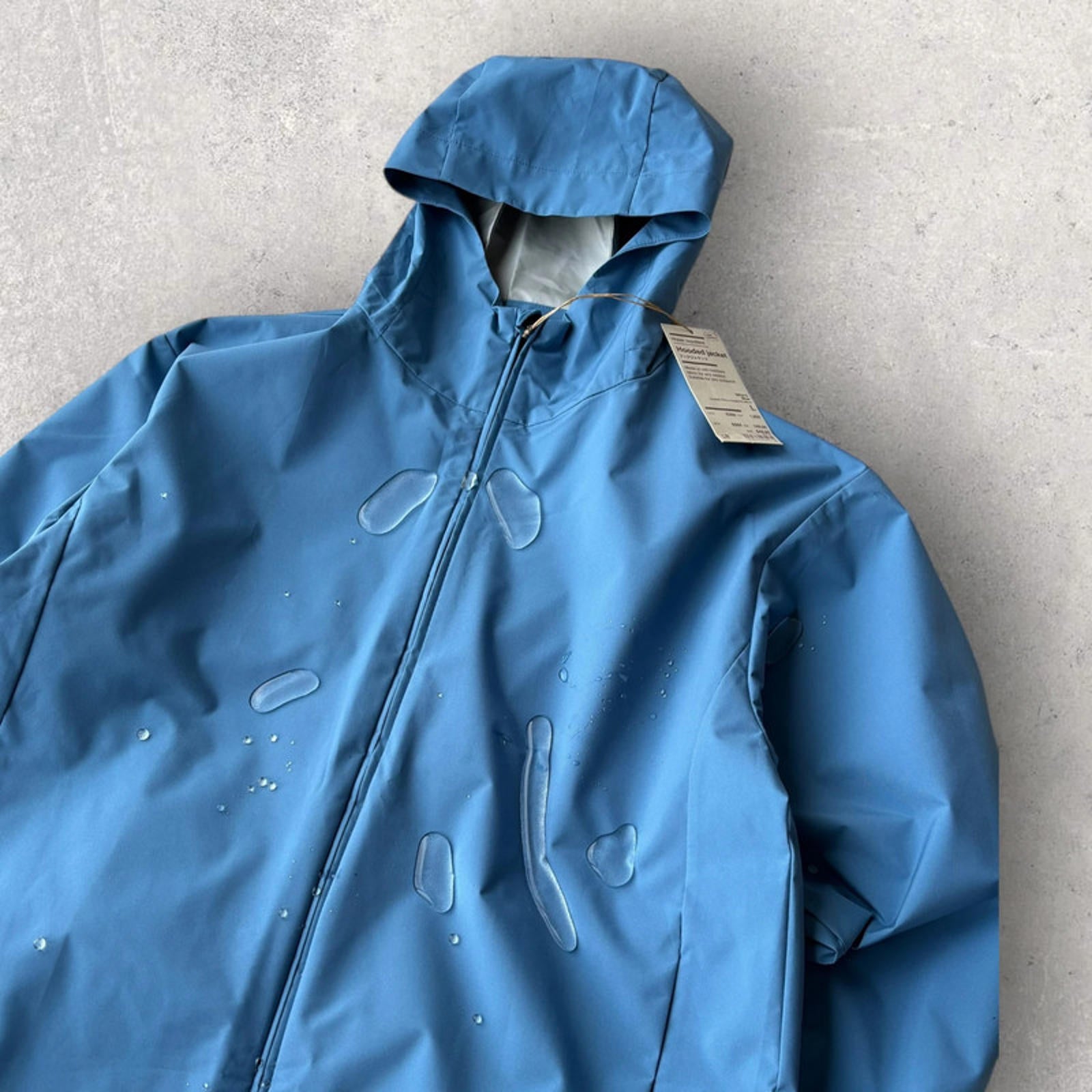 BNWT Muji Japanese Raincoat Blue Size L