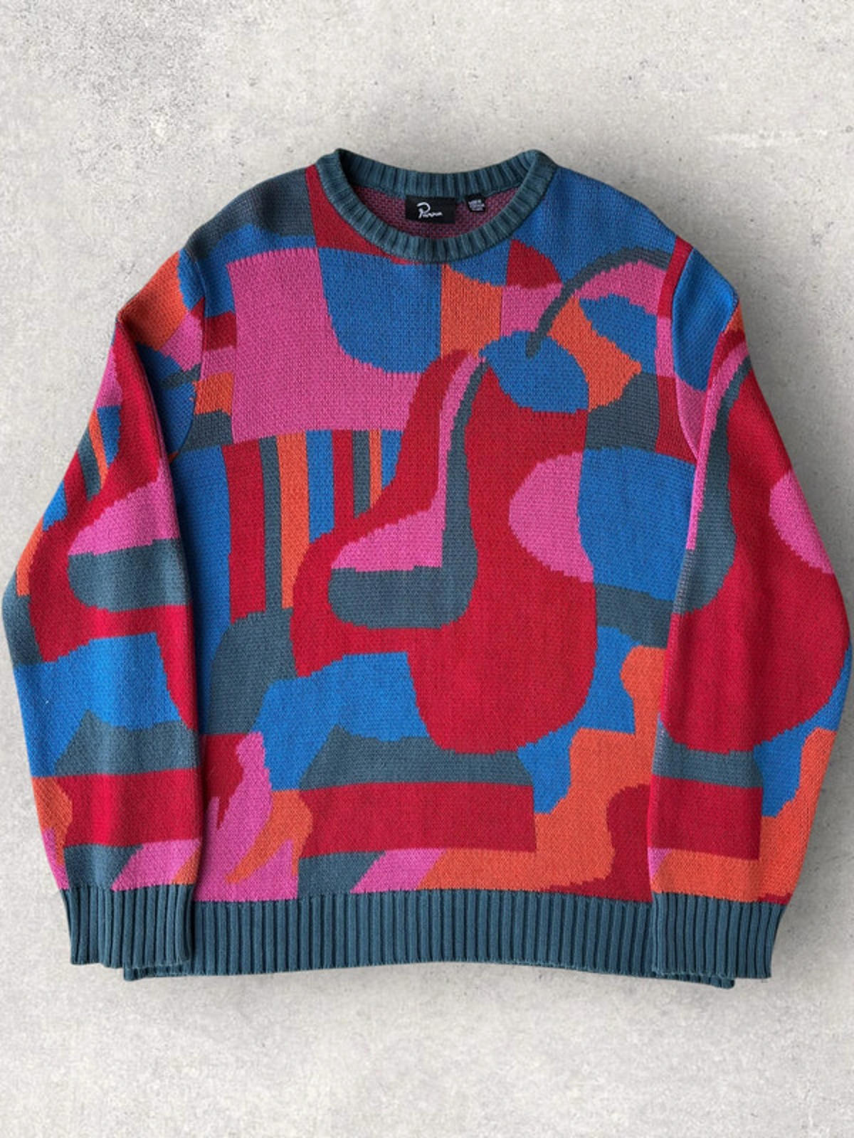 Parra Sitting Pear Knit Jumper Multi Size XL