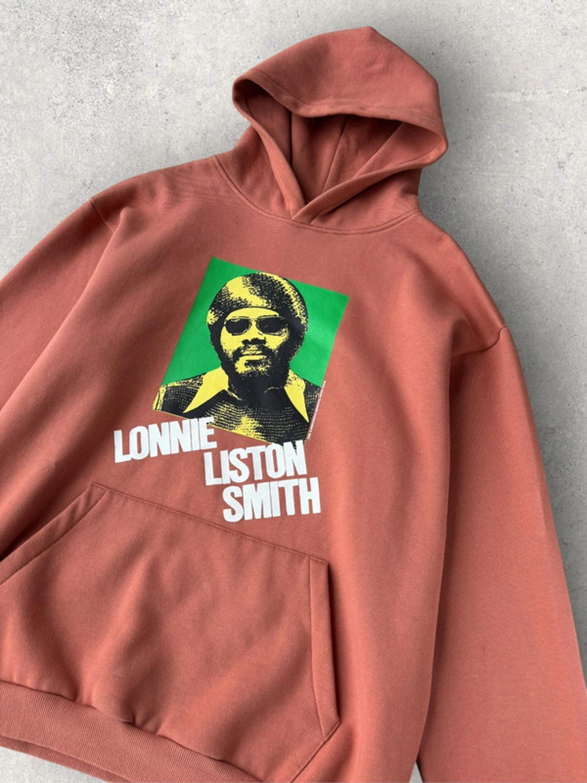 Butter Goods x Lonnie Liston Smith ‘Expansions’ Hoodie Coral Size XL