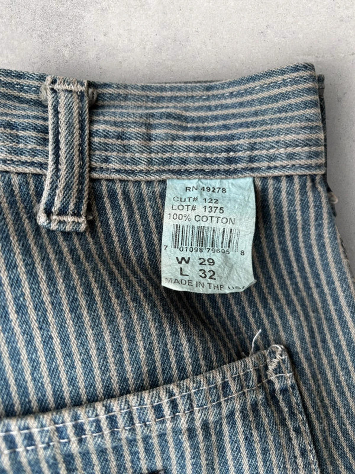 Stan Ray Big Job Painter Pant Blue Size W29