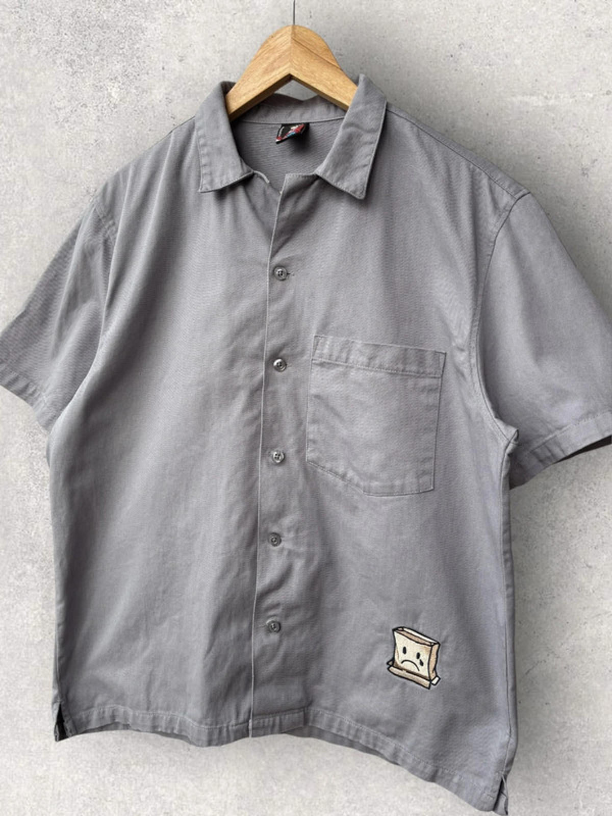 Derschutze Valentines Shirt Grey Size S