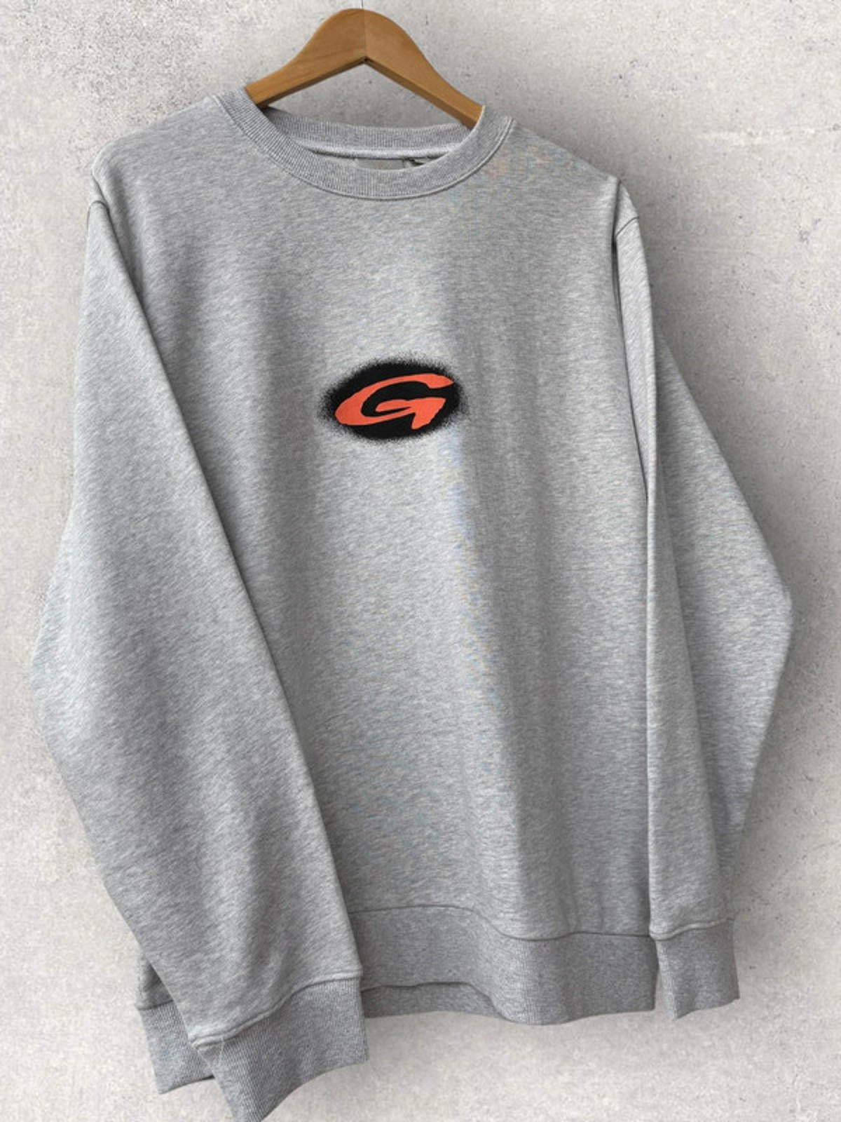 BNWT Gramicci G Blur Logo Sweatshirt Grey Size S
