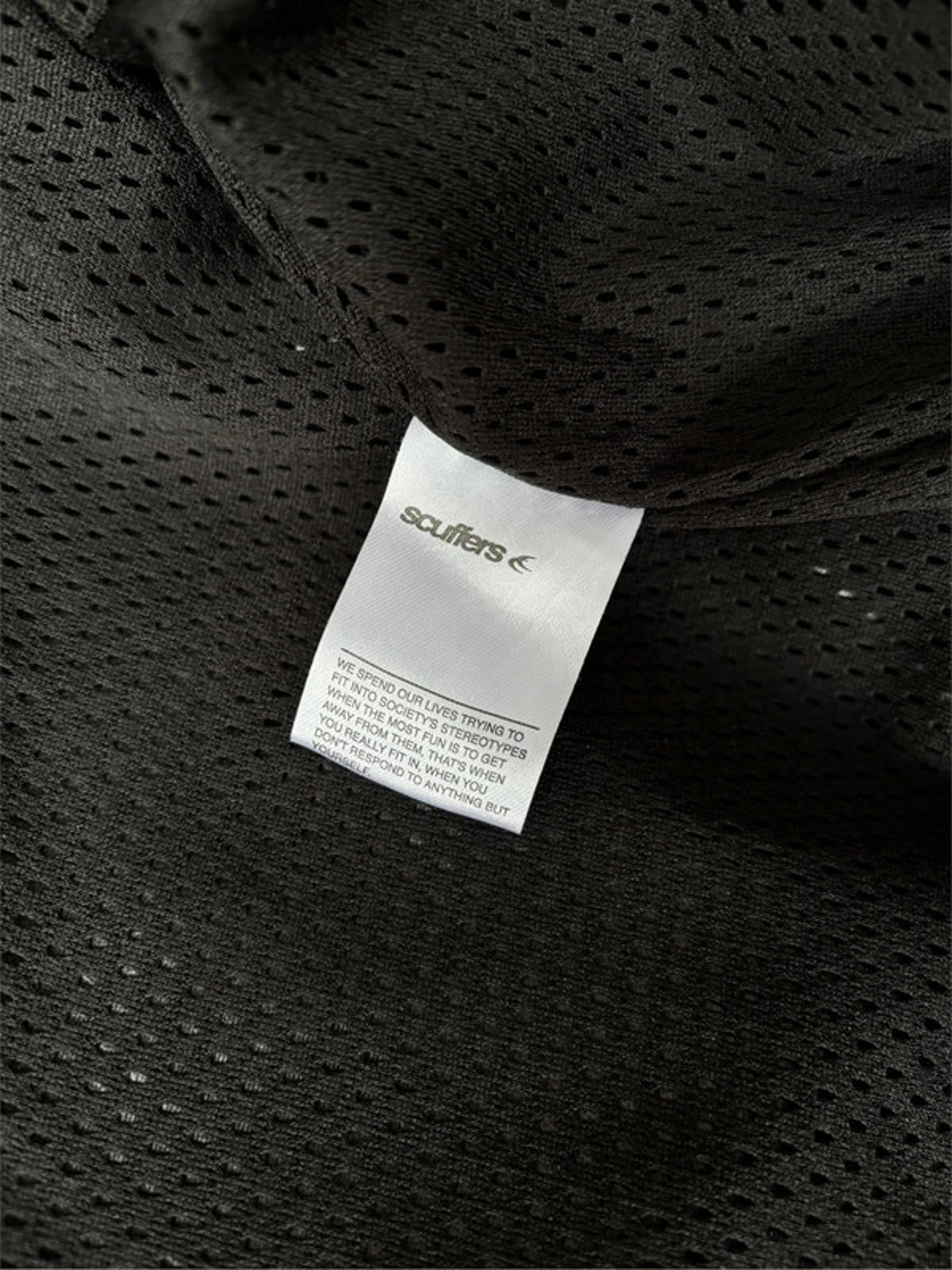 Scuffers Tech Coat Black Size XL