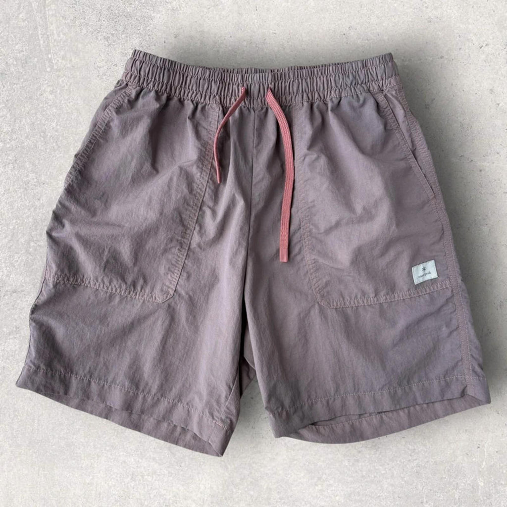 Snow Peak Summer Shorts Lilac Blush S Gorpcore