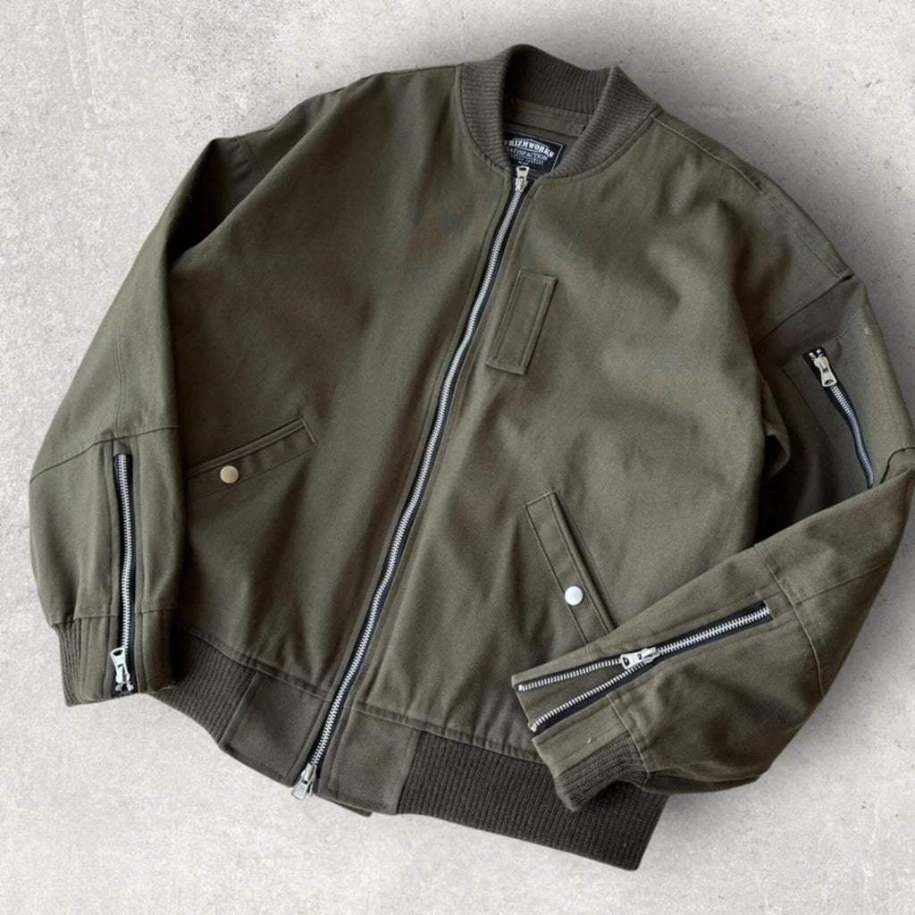 Frizmworks MA-1 Flight Jacket Olive L