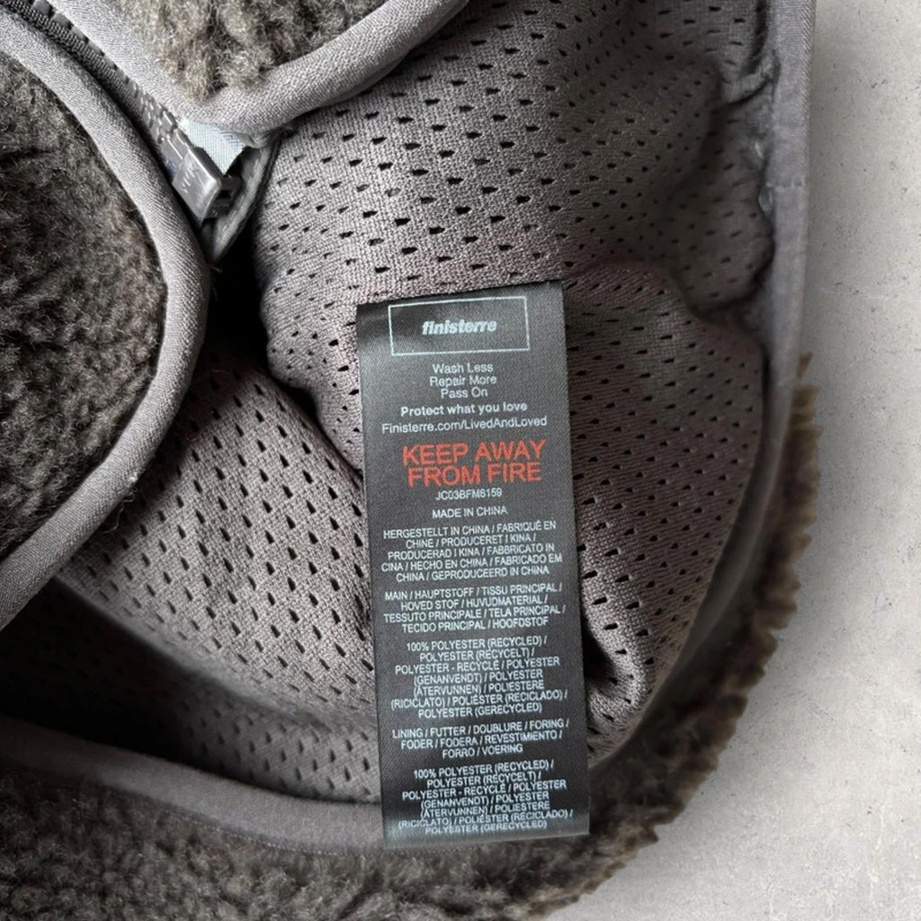 Finisterre Orsik Deep Pile Fleece Brown M