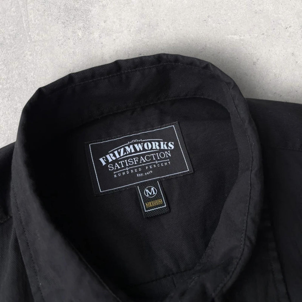 Frizmworks Lyocell Relaxed Shirt Black M