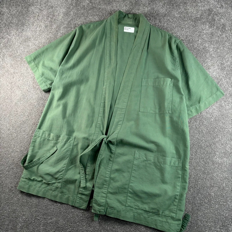 Universal Works Kyoto Work Shirt Green S