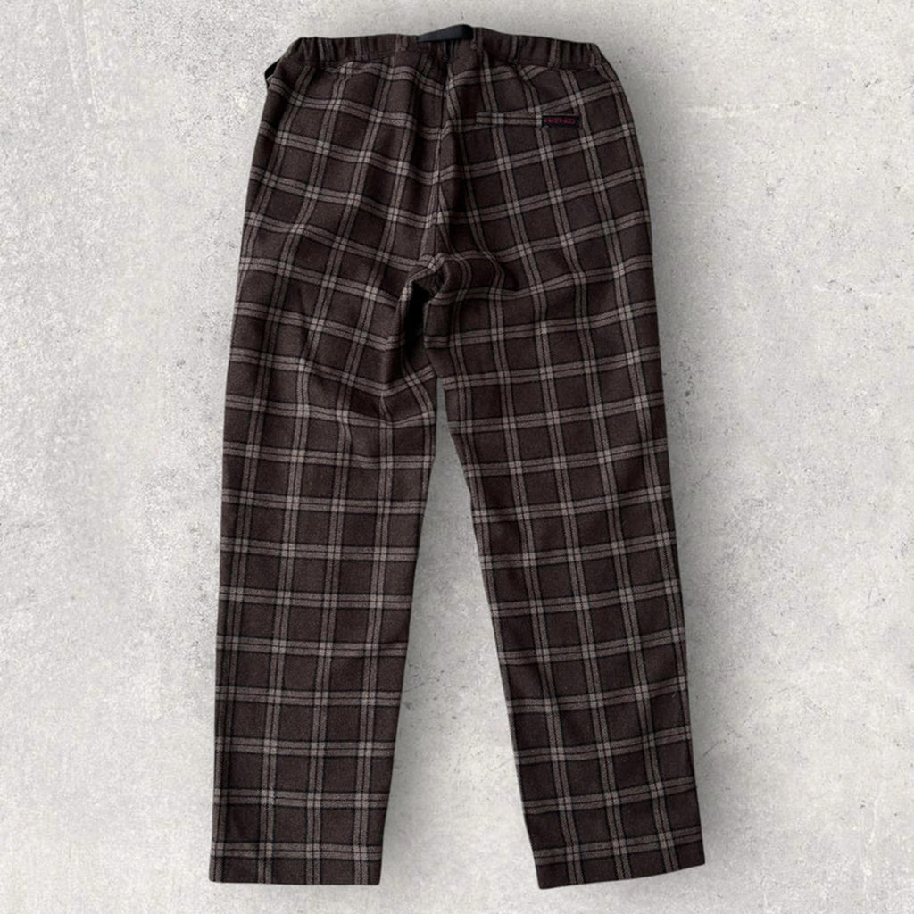 Gramicci Check Brown Trousers Japan import S
