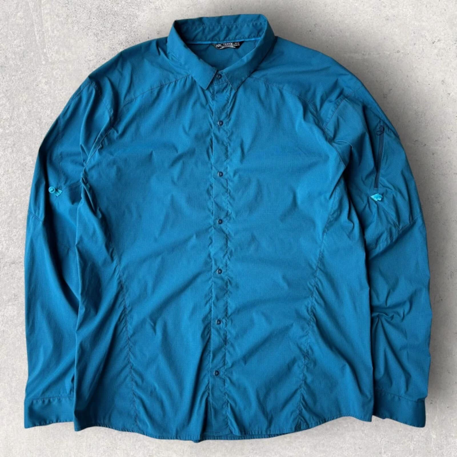 Arc'teryx Elaho Trekking Shirt Blue XL