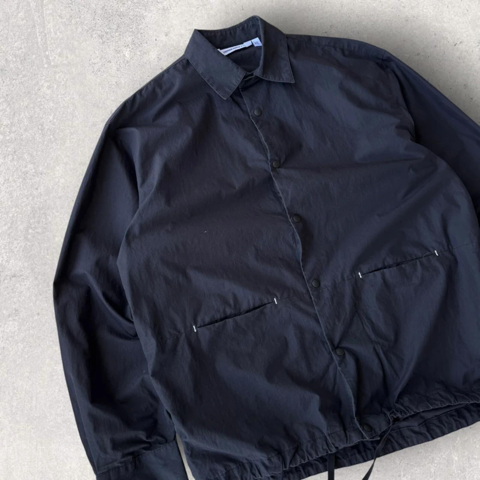 Uniform Bridge Two Pocket Utility Overshirt Black XL