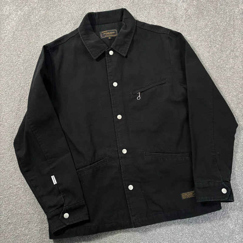 Uniform Bridge Canvas Detroit Jacket Black S