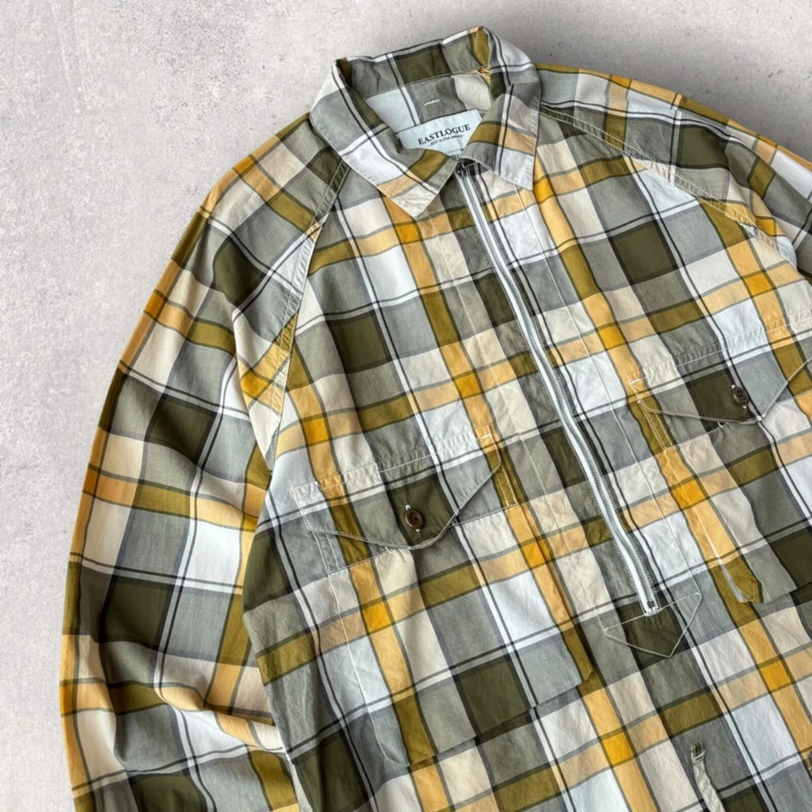 Eastlogue Check Utility Overshirt Green S