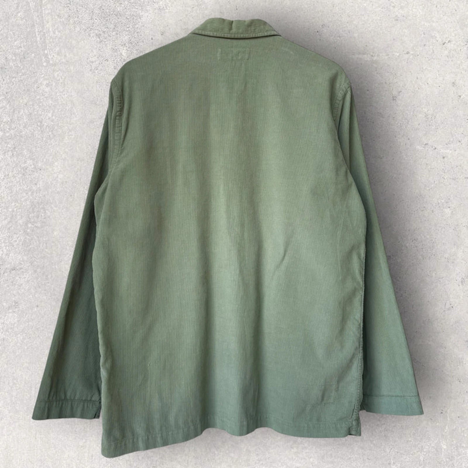 Universal Works Bakers Utility OverShirt Sage M