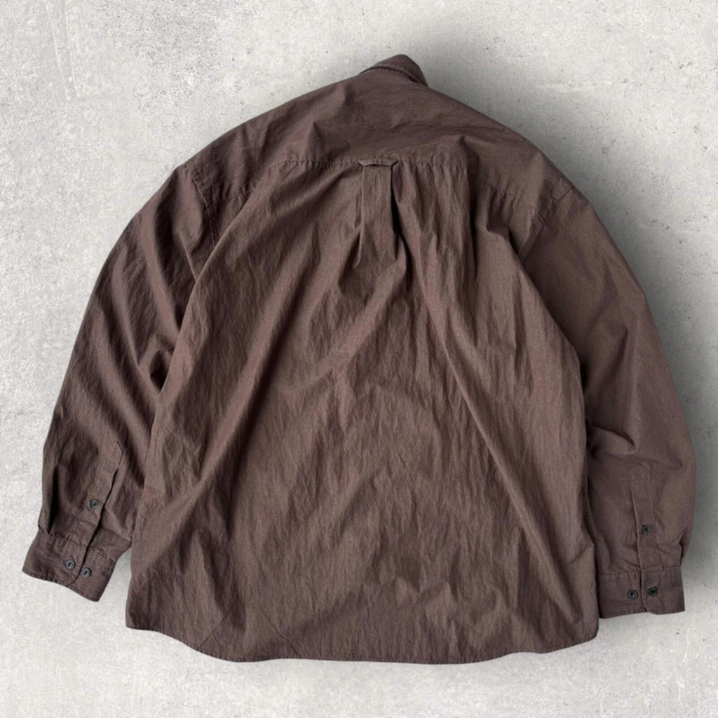 Frizmworks Soft Touch Relaxed Shirt Brown L