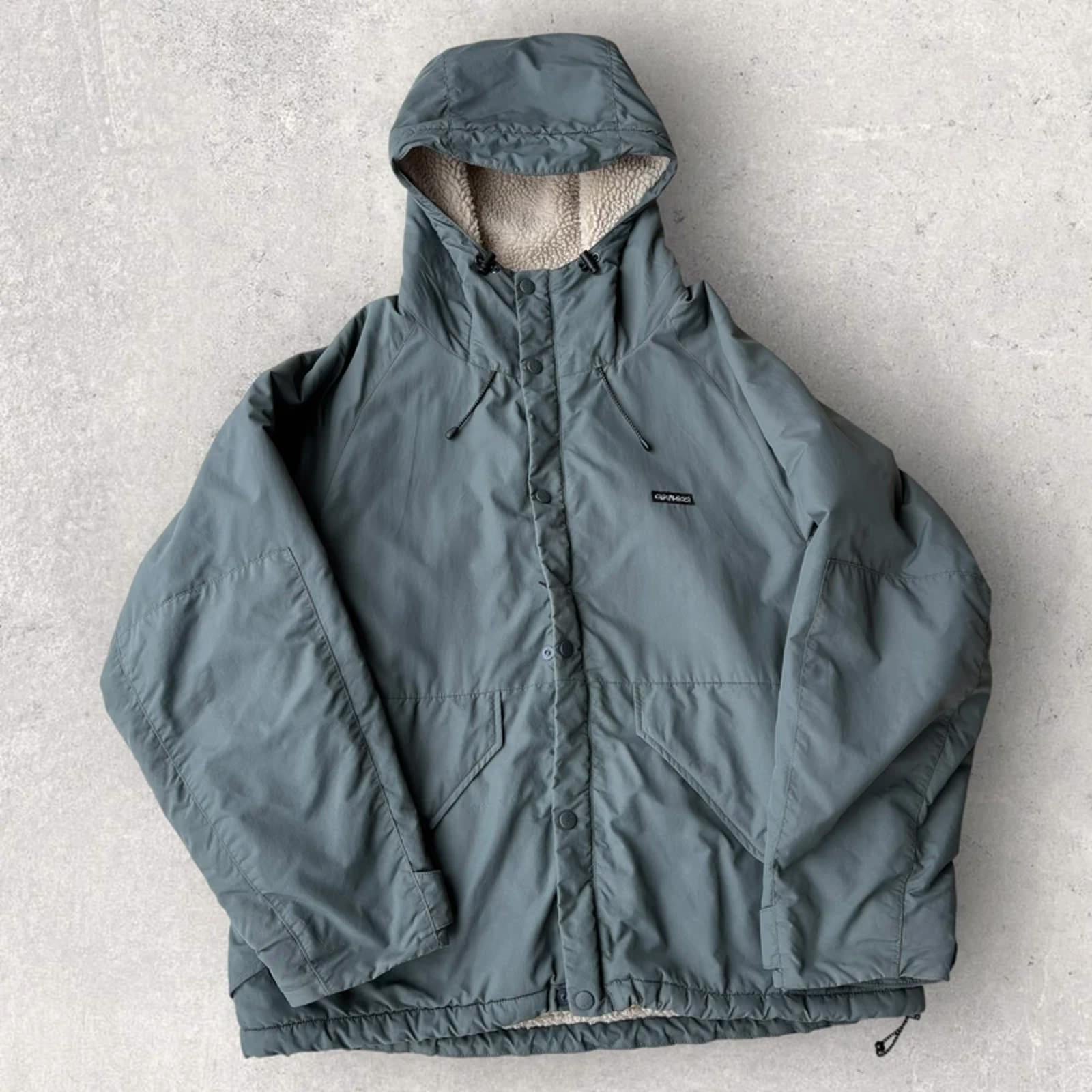 Gramicci Fleece Lined Mountain Parka Blue S Japan Import Gorpcore