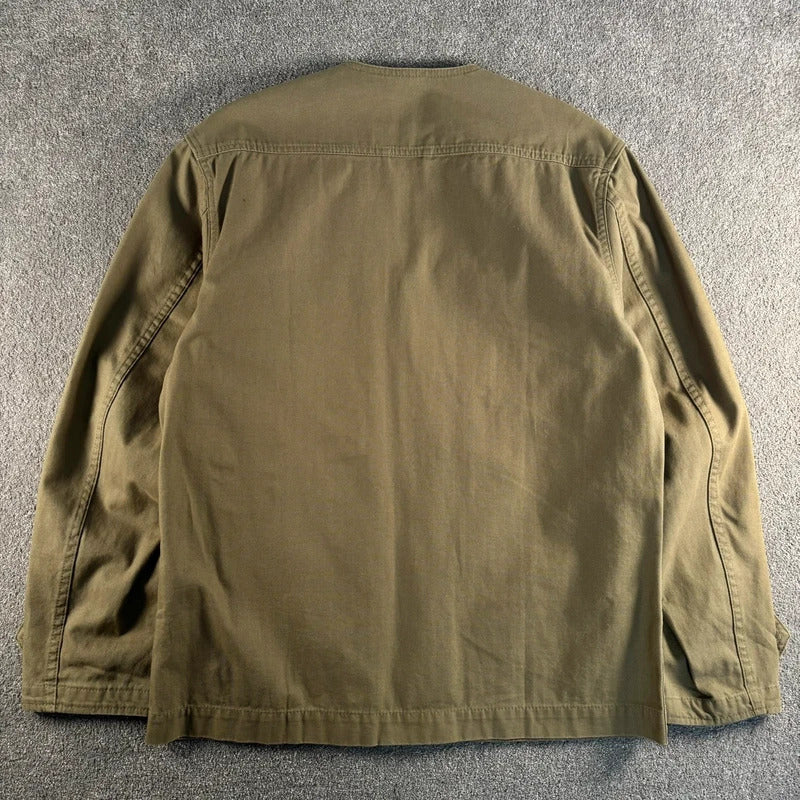 Uniform Bridge Herringbone Work Liner Khaki L