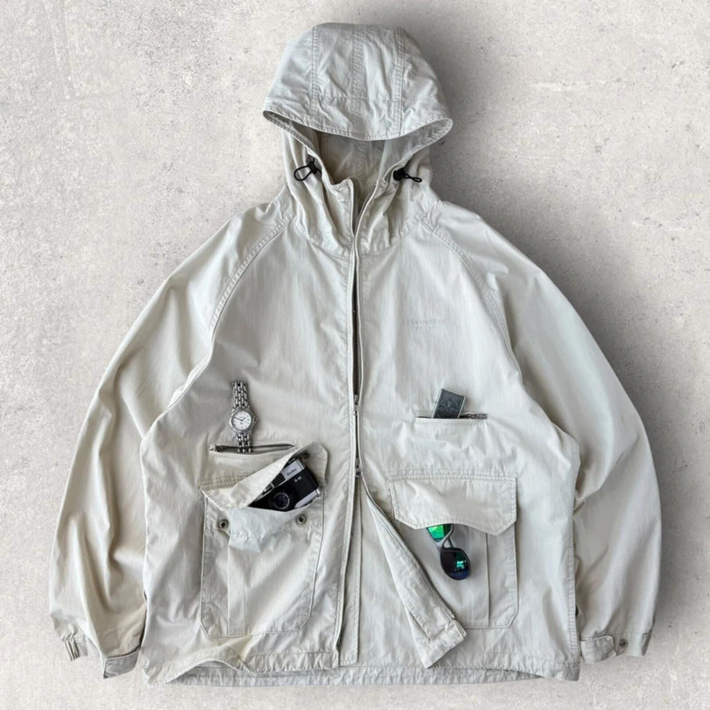 Thisisneverthat Utility Shell Jacket Off White M