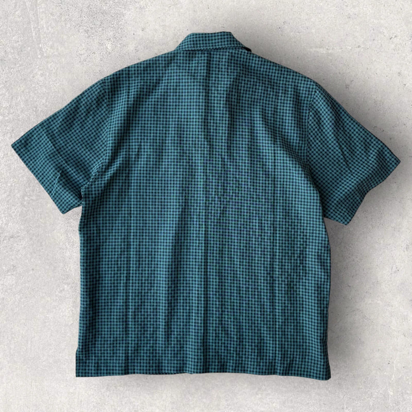 Butter Goods Gingham SS Check Shirt Pine Size L (BNWT)