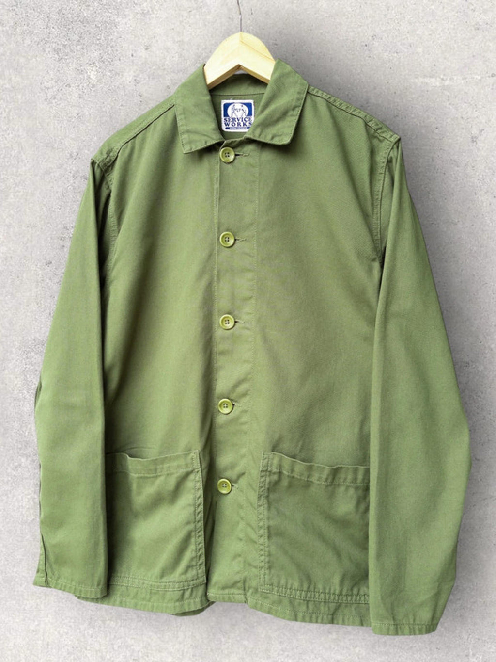 Service Works Trade Overshirt Olive Size XS