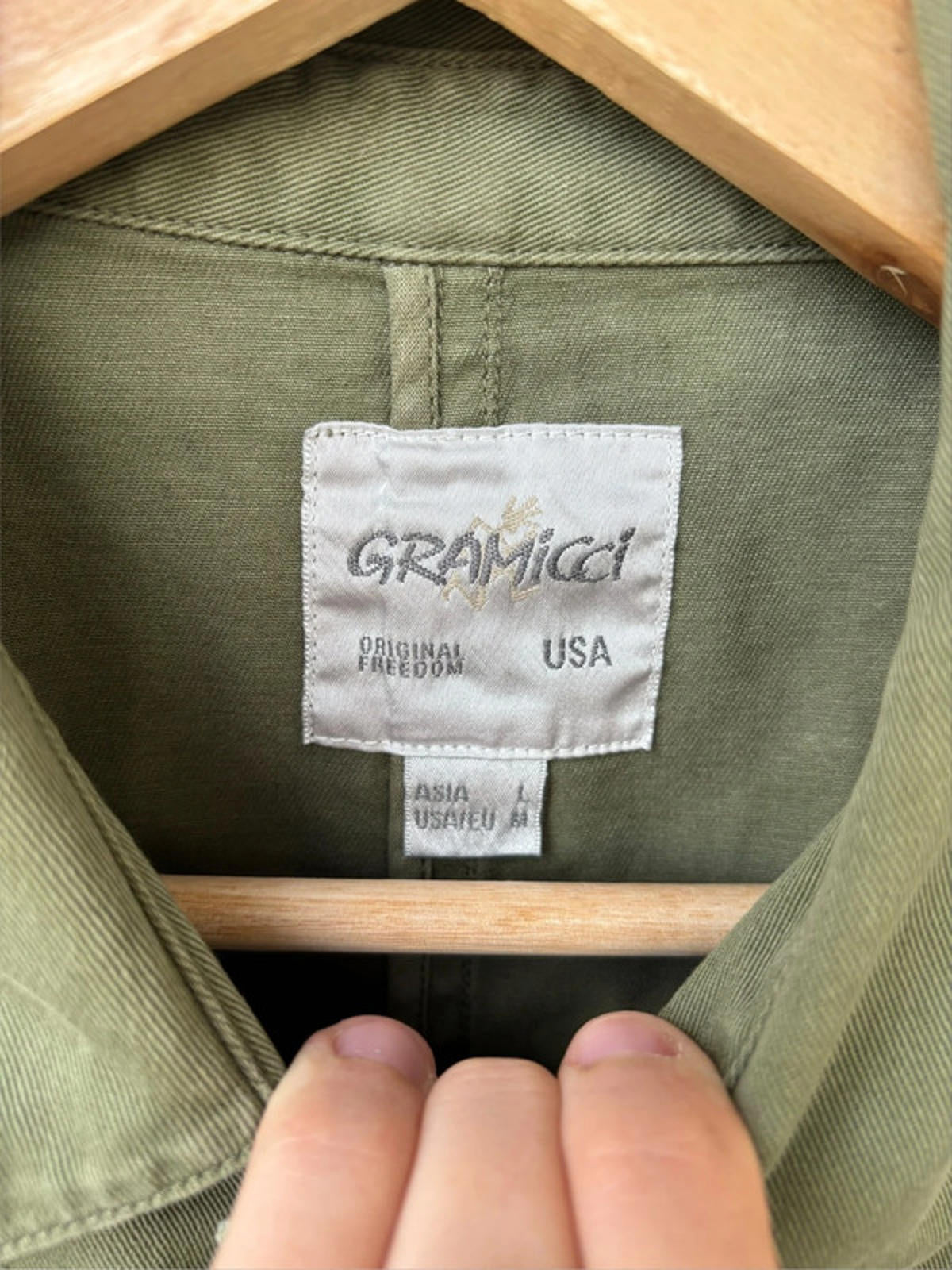 Gramicci Utility Overshirt Olive Size M