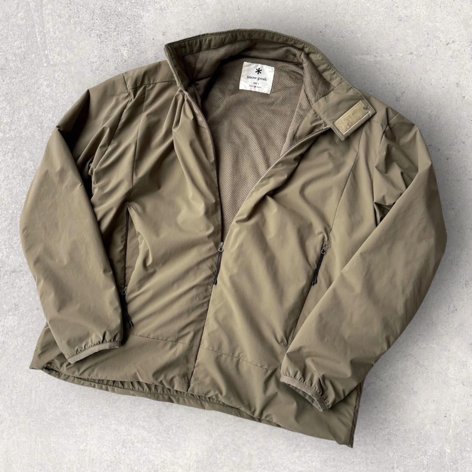 Snow Peak Insulated Shell Jacket Beige S