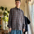 Eastlogue Utility Check Overshirt Brown L