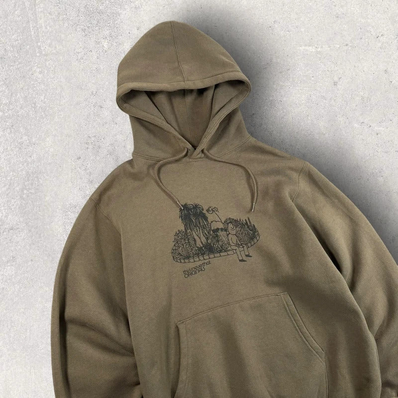 Thisisneverthat Graphic Hoodie Khaki S