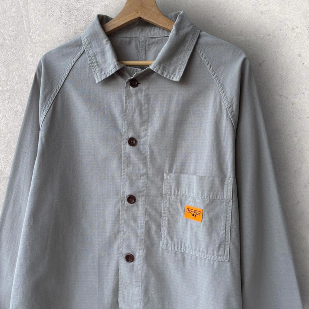 Service Works Ripstop FOH Utility Shirt Grey Size M