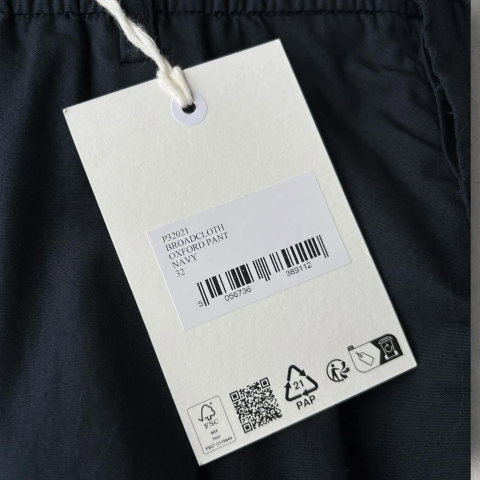 Universal Works Oxford Pant Navy W32 Workwear BNWT
