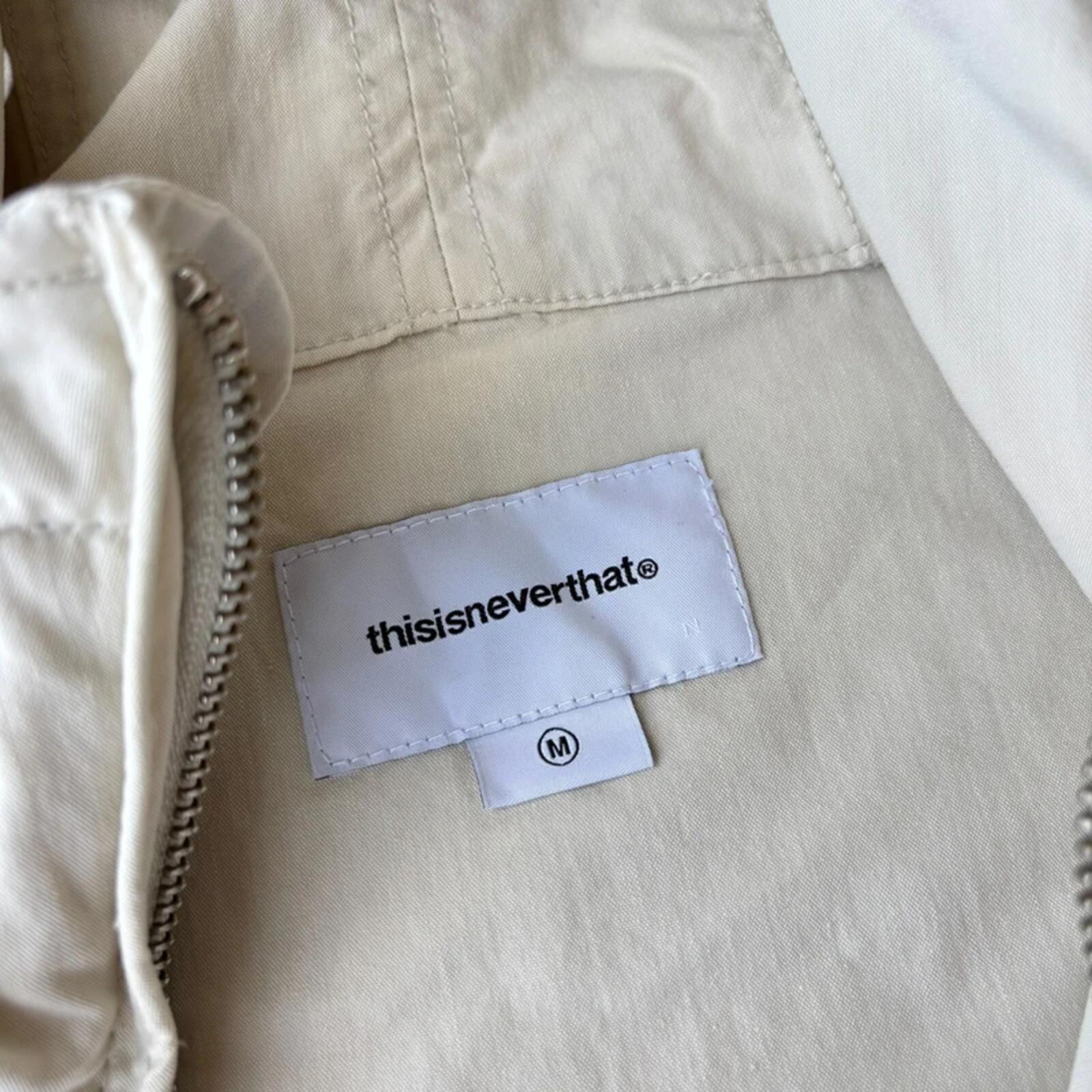 Thisisneverthat Utility Shell Jacket Off White M